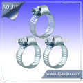 Mini American style galvanized hose clamp 8mm,hose clamp